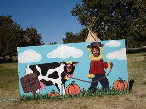 You can imagine how annoyed I was that I didn't stand in the taller hole.