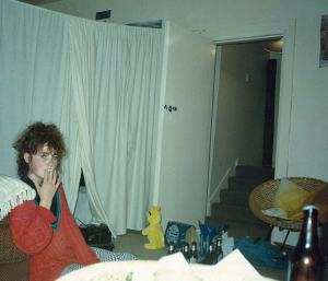 Angela Barnett Stunt Chicken 1989 smoking