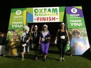 Angela Barnett Oxfam Finish